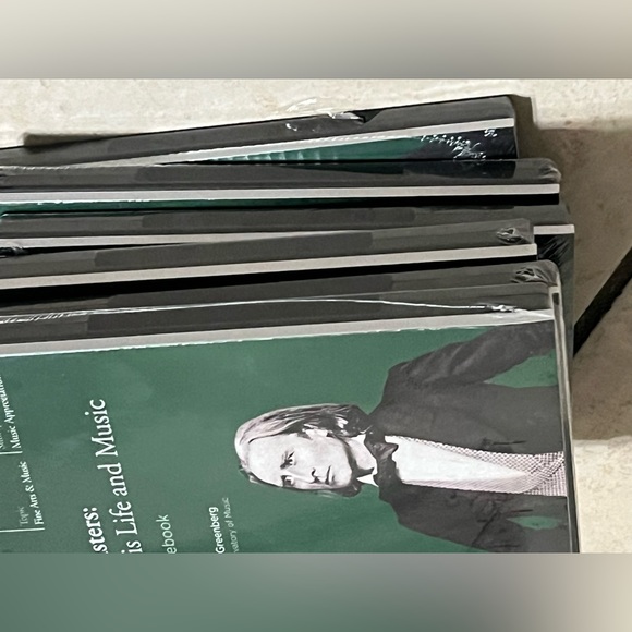 The Great Courses Great Masters Dvd and Book His Life & Music Set of 6 New - Picture 5 of 9